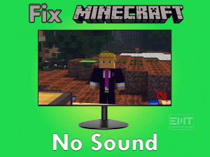 Minecraft No Sound