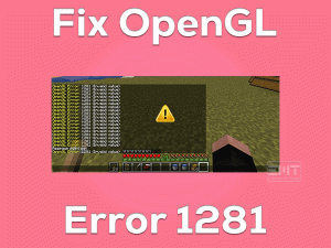 OpenGL Error 1281