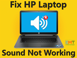 Read more about the article HP Laptop Sound Not Working: PROBLEM FIXED (Verified Solutions)