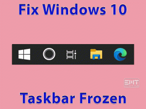 Read more about the article Windows 10 Taskbar Frozen: ISSUE FIXED (Tested solutions)
