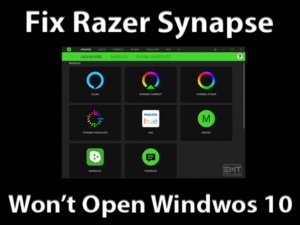 Read more about the article Razer Synapse Won’t Open Windows 10: ISSUE FIXED (Easy Fix)