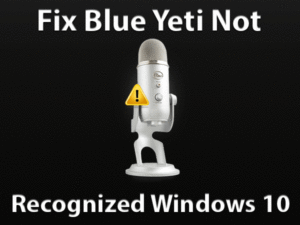 Read more about the article Blue Yeti Not Recognized Windows 10: MICROPHONE FIXED (Simple Fix)