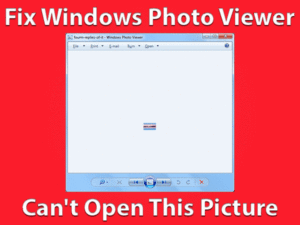 Read more about the article Windows Photo Viewer Can’t Open This Picture: ERROR FIXED (GUIDE)