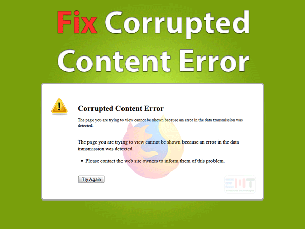 Read more about the article Corrupted Content Error: FIXED (Easy Troubleshooting Guide)