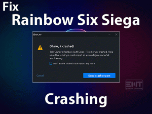 Read more about the article Fix Rainbow Six Siege Crashing