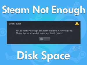 Read more about the article Fix Steam Not Enough Disk Space