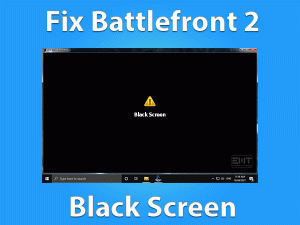Read more about the article Fix Battlefront 2 Black Screen