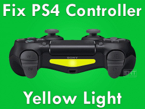 Read more about the article Fix PS4 Controller Yellow Light