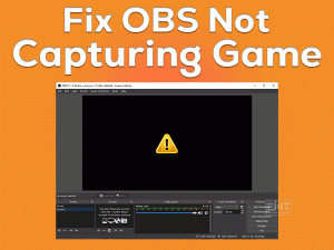 Read more about the article Fix OBS Not Capturing Game