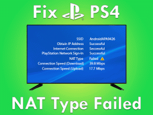 Read more about the article Fix PS4 NAT Type Failed
