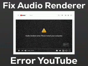 Read more about the article Fix Audio Renderer Error YouTube