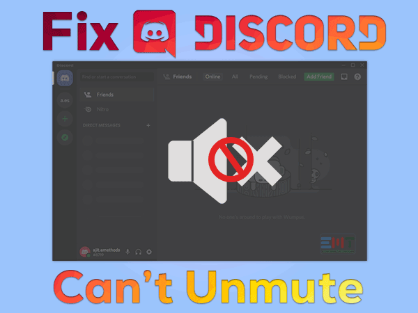 Read more about the article Fix Discord Can’t Unmute