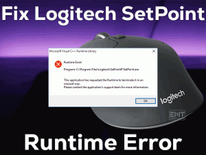 Read more about the article Fix Logitech SetPoint Runtime Error