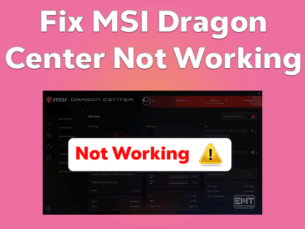 Read more about the article Fix MSI Dragon Center Not Working
